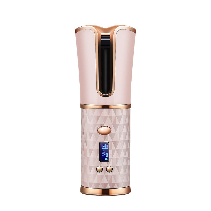 Fer à boucler automatique sans fil rechargeable – Boucles parfaites en quelques secondes