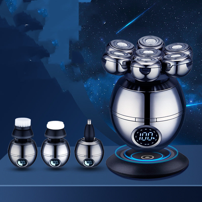 Rasoir électrique multifonction homme – Tondeuse barbe et cheveux 7 en 1