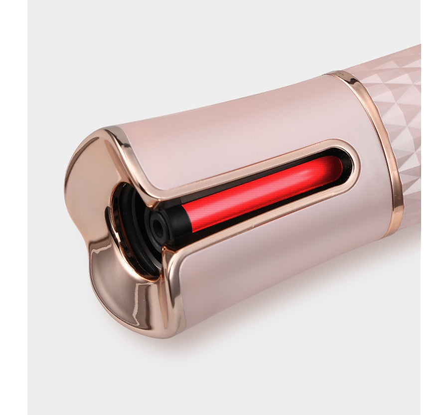 Fer à boucler automatique sans fil rechargeable – Boucles parfaites en quelques secondes