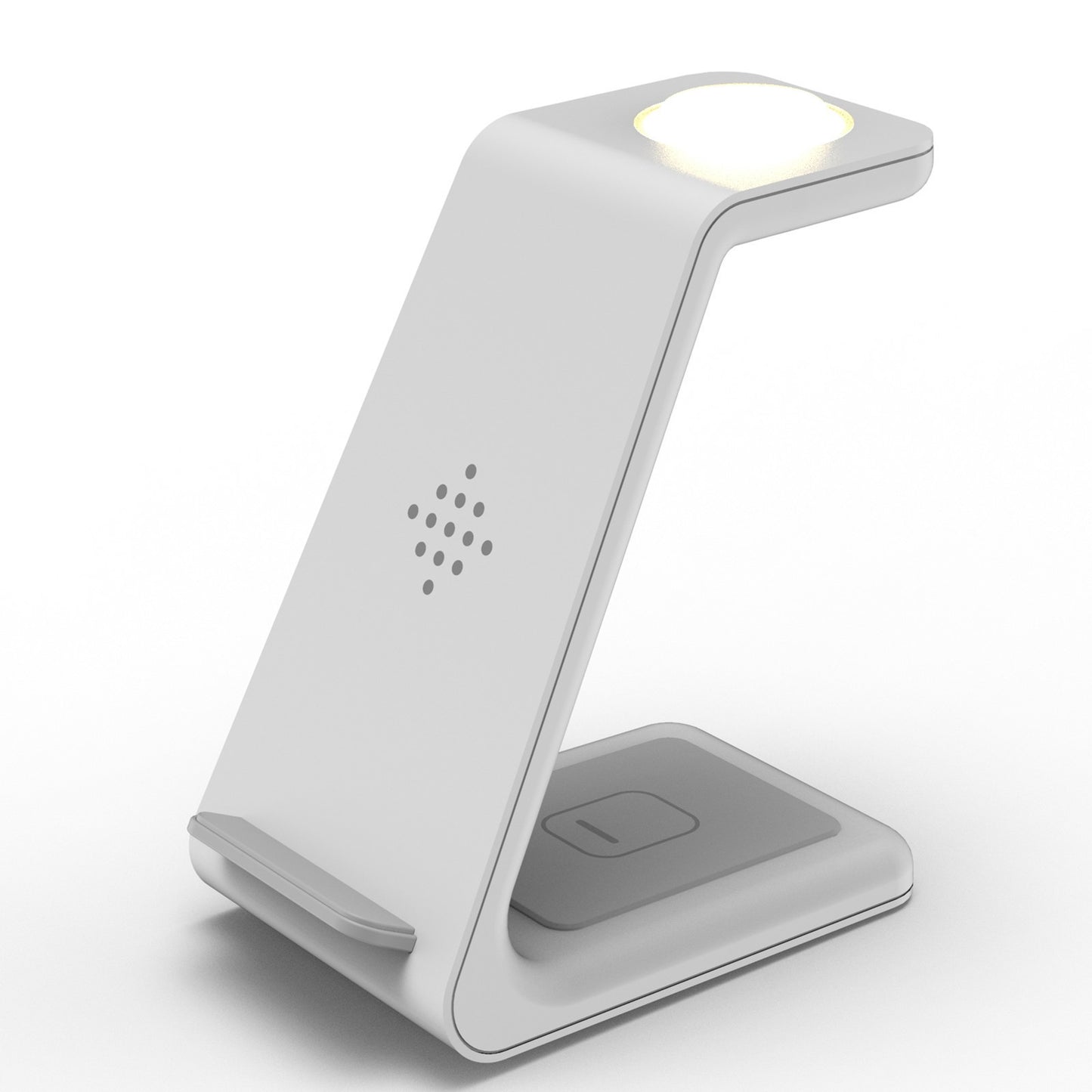 Chargeur Sans Fil 3 en 1 – Station de Chargement Rapide pour Smartphone, Montre et Écouteurs