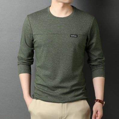 Haut Slim Fit à Manches Longues – Élégance Décontractée & Confort Absolu