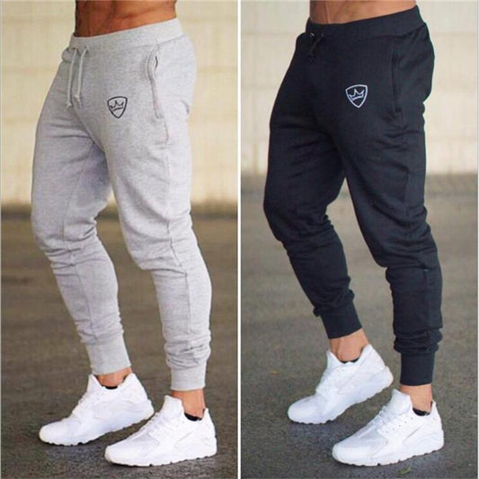 Jogging Slim Fit Homme – Confort & Style Urbain | Noir & Gris