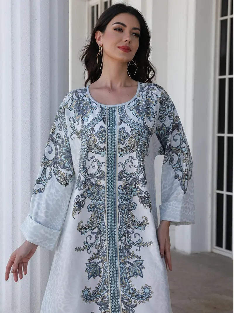 Robe Musulmane Brodée – Élégance Traditionnelle & Modernité