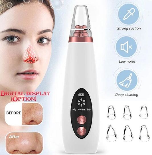 Aspirateur Points Noirs Visage – Soin Complet Anti-Acné & Pores | Rechargeable USB