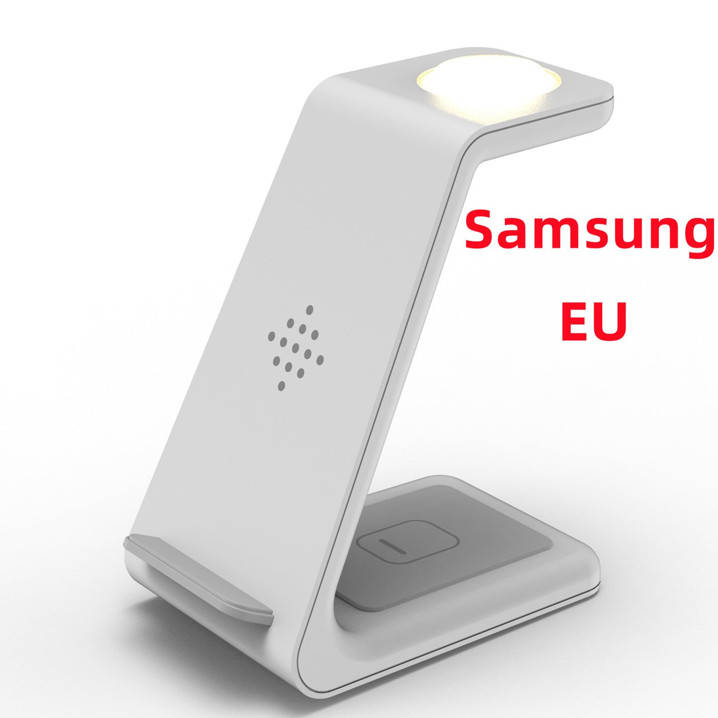 Chargeur Sans Fil 3 en 1 – Station de Chargement Rapide pour Smartphone, Montre et Écouteurs