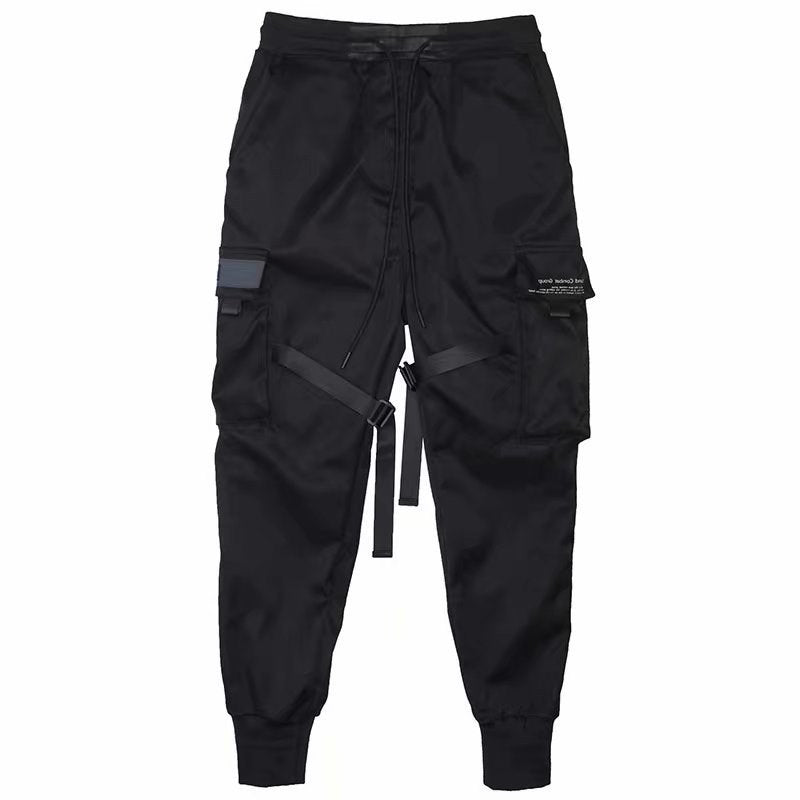 Pantalon Cargo Streetwear avec Sangles – Look Urbain & Confort