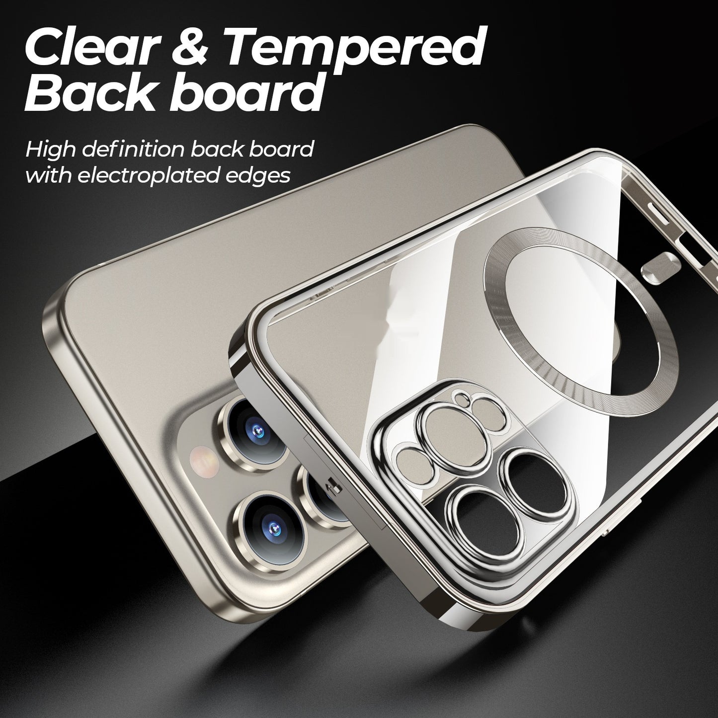 Coque Magnétique Double Face en Verre Trempé – Protection 360°