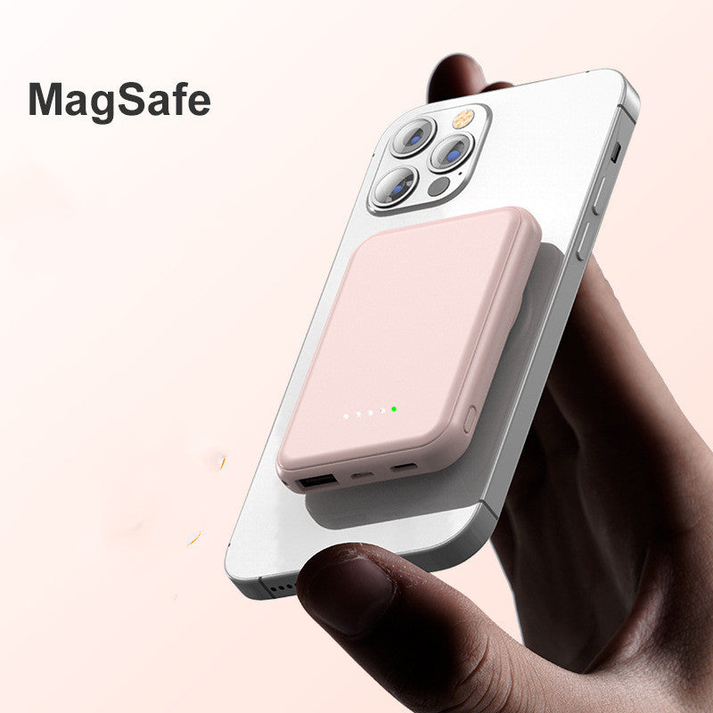 Power Bank Magnétique Sans Fil – Recharge Instantanée & Pratique