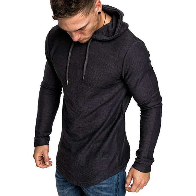 Sweat à Capuche Ajusté pour Homme – Style Moderne & Confort