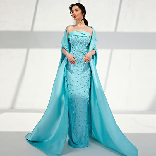 Robe de Soirée Élégante à Paillettes – Prestige et Raffinement