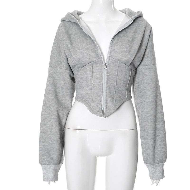 Hoodie Corset Femme – Style Streetwear & Sexy
