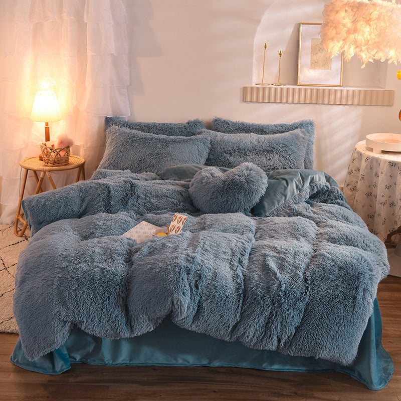 Housse de Couette Douce et Fluffy – Confort et Chaleur pour l’Hiver