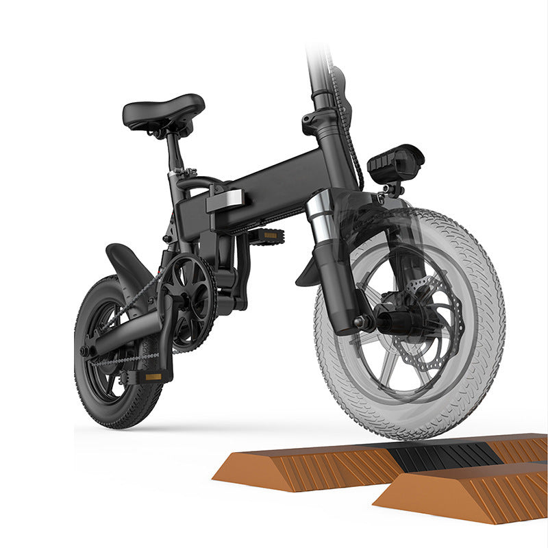 Vélo Électrique Pliable 14 Pouces – Autonomie XL & Design Urbain Compact