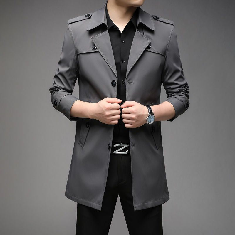 Manteau Long Homme – Style Chic & Élégant