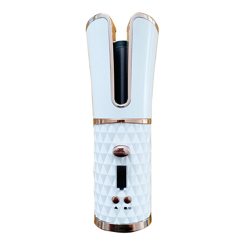 Fer à boucler automatique sans fil rechargeable – Boucles parfaites en quelques secondes