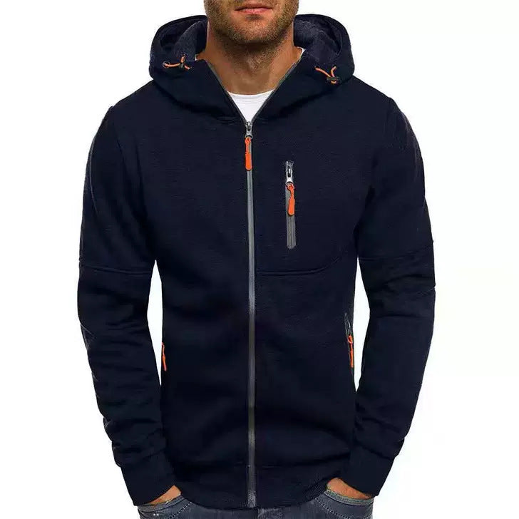 Sweat à Capuche Zippé Homme – Confort & Style au Quotidien