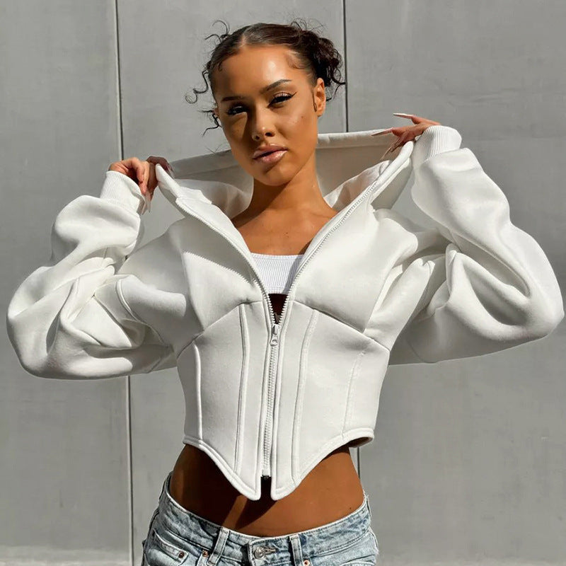 Hoodie Corset Femme – Style Streetwear & Sexy