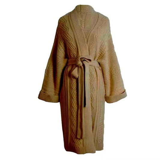 Robe-Pull Longue en Maille – Élégance & Confort en Un Seul Look