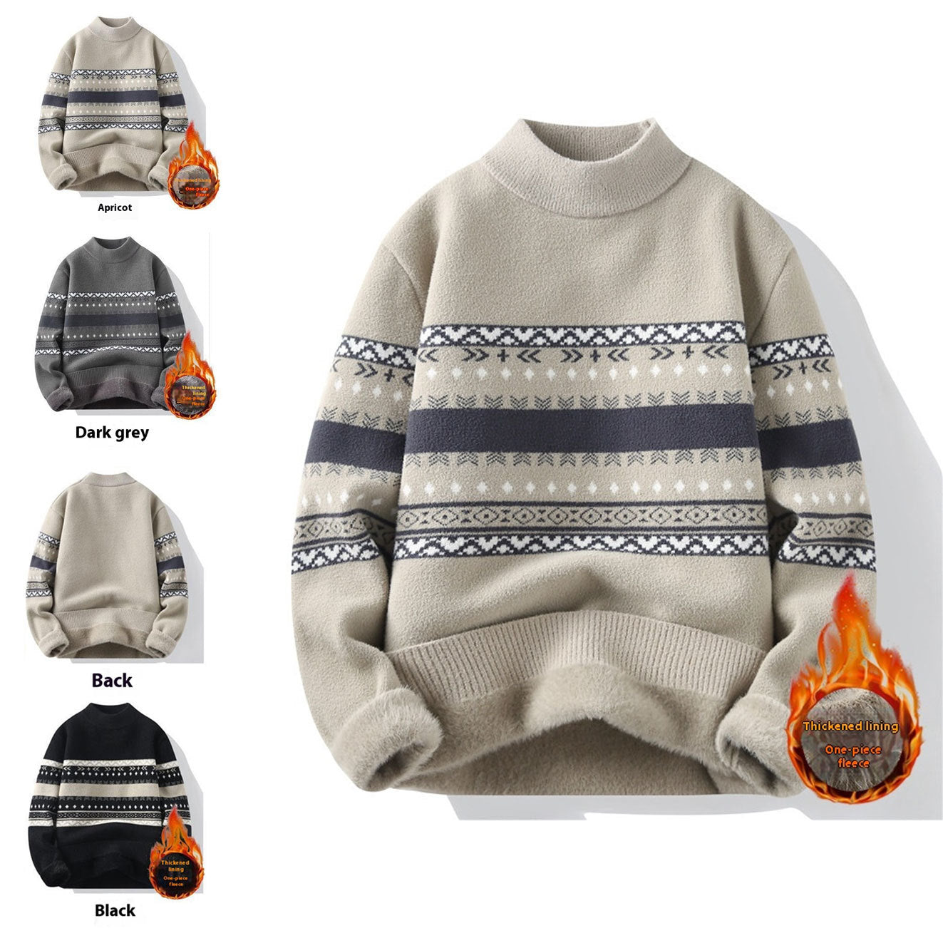 Pull Hiver Vintage™ – Chaleur & Style Scandinave