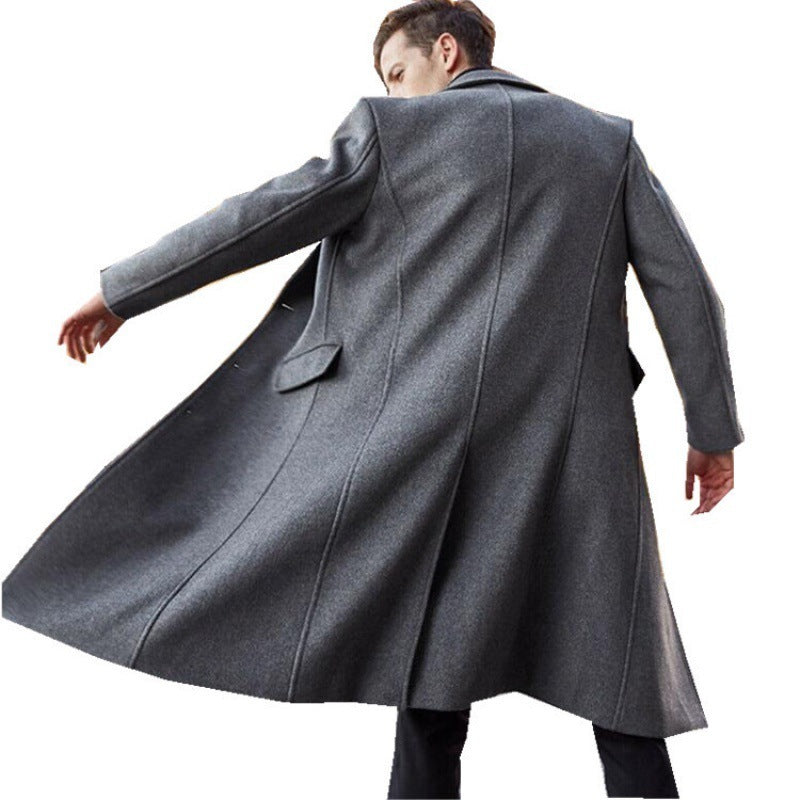Manteau Long Homme – Élégance Urbaine