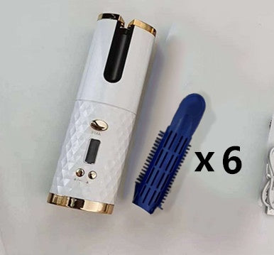 Fer à boucler automatique sans fil rechargeable – Boucles parfaites en quelques secondes