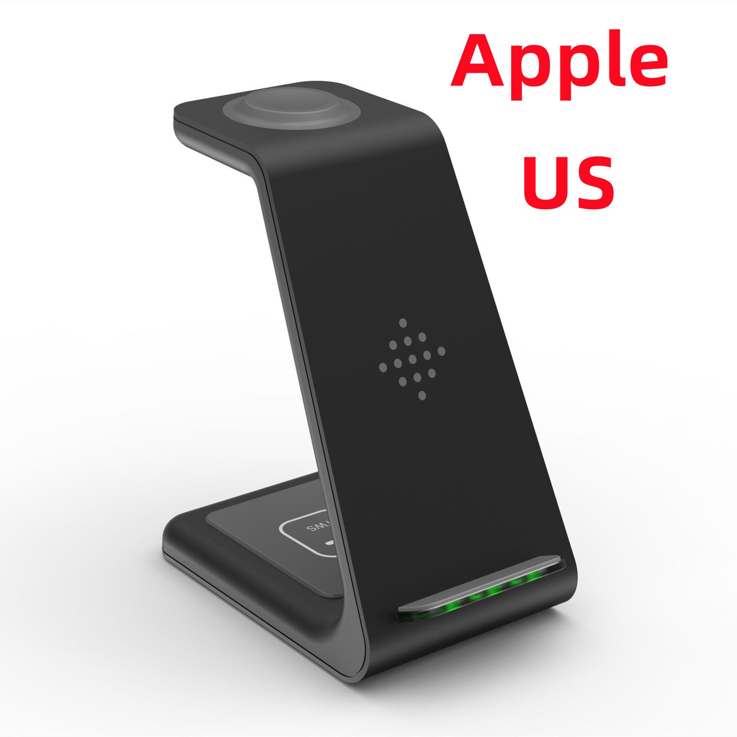 Chargeur Sans Fil 3 en 1 – Station de Chargement Rapide pour Smartphone, Montre et Écouteurs