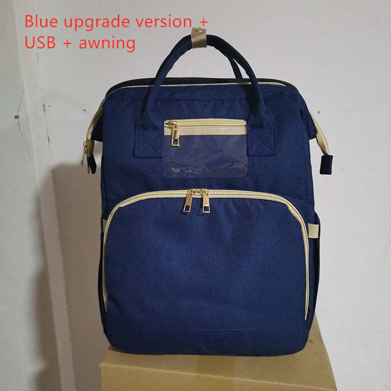 Sac à Dos Bébé Multifonction – Lit Portable + Port USB