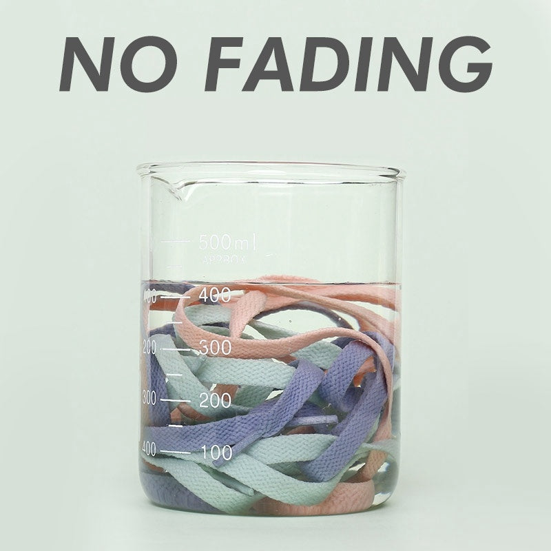 Lacets colorés pastel – Accessoire mode sneakers tendance TikTok