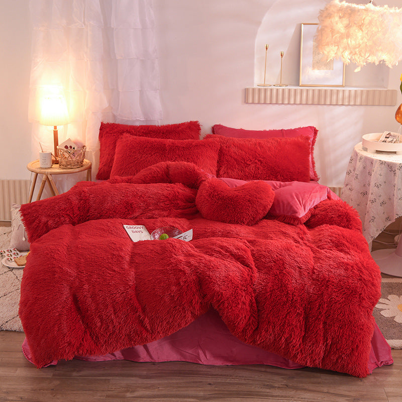 Housse de Couette Douce et Fluffy – Confort et Chaleur pour l’Hiver