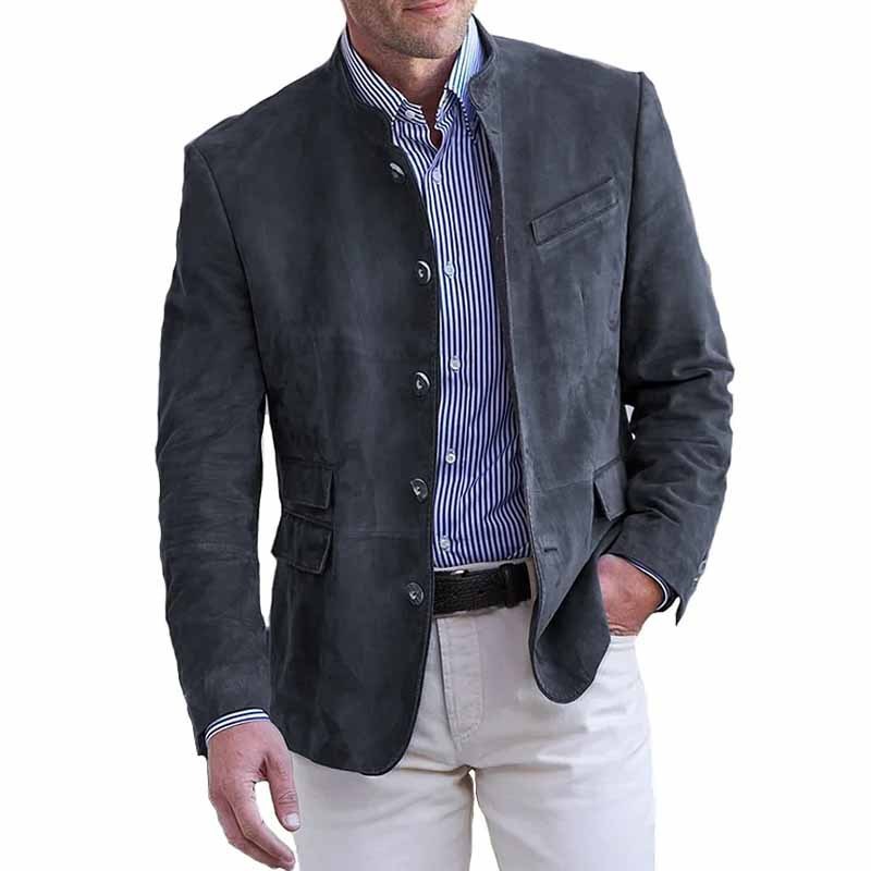 Veste Élégante Homme – Style Classique et Confort Automne/Hiver