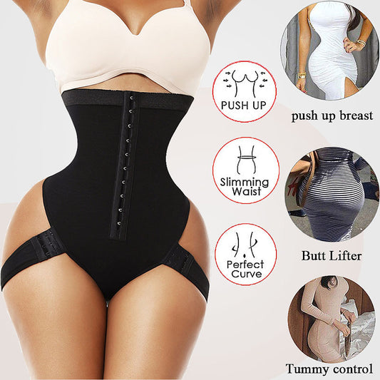 Body Sculptant 4-en-1 – Taille Haute, Fesses Galbées & Push-Up