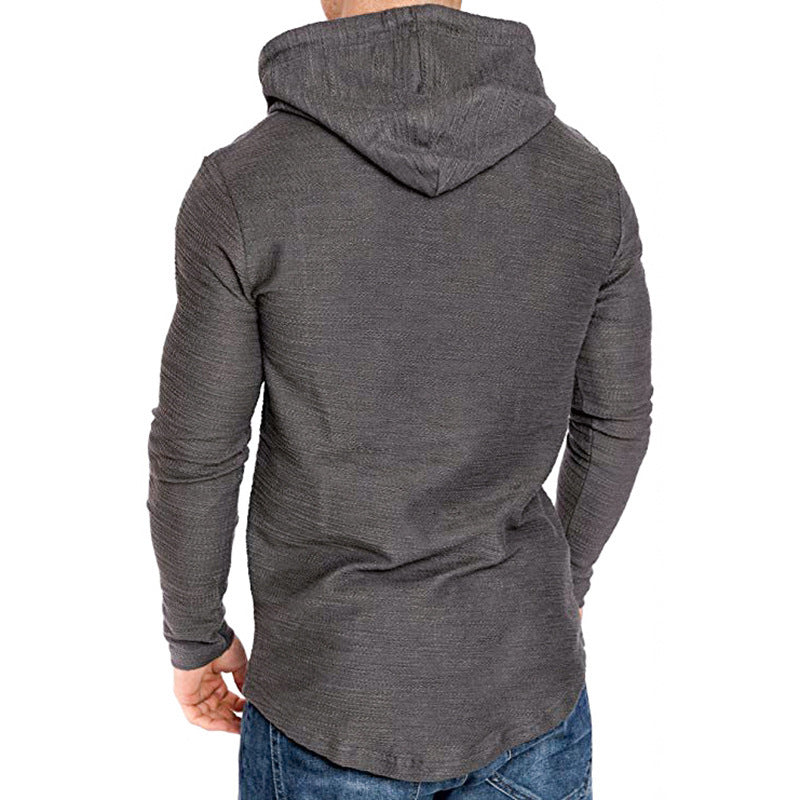 Sweat à Capuche Ajusté pour Homme – Style Moderne & Confort