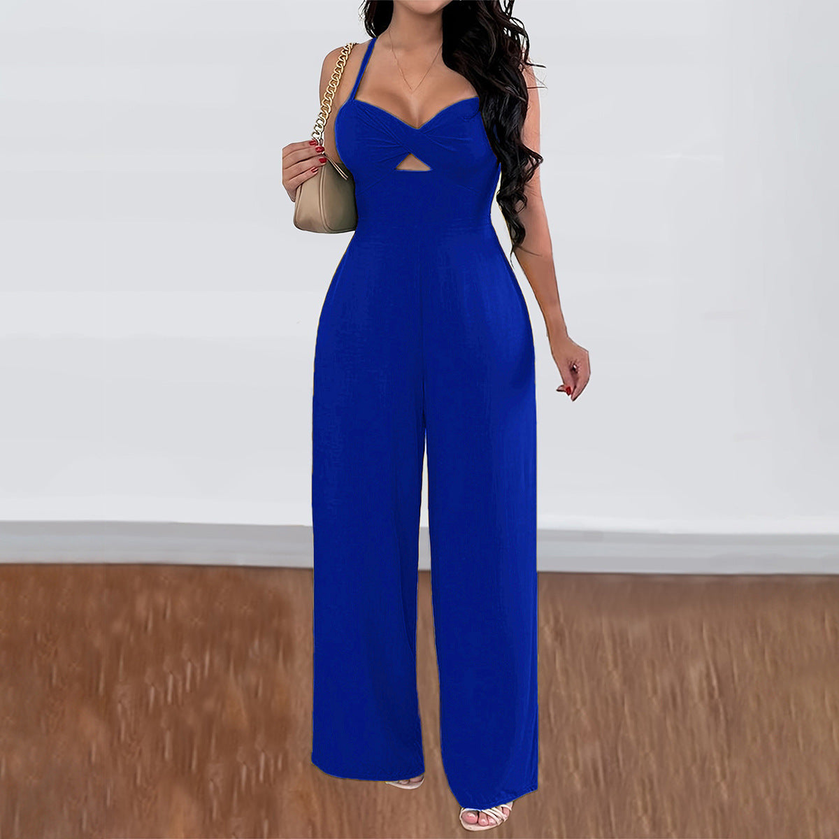 Combinaison Bustier Large Rouge – Look Sexy Vacances | Tailles S à XXL