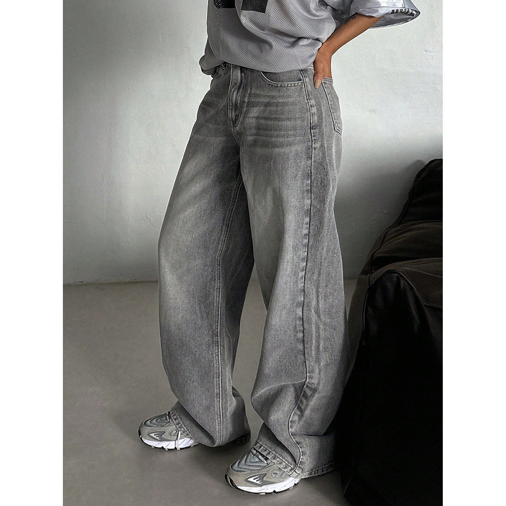 Pantalon Ample Taille Haute – Streetwear Tendance