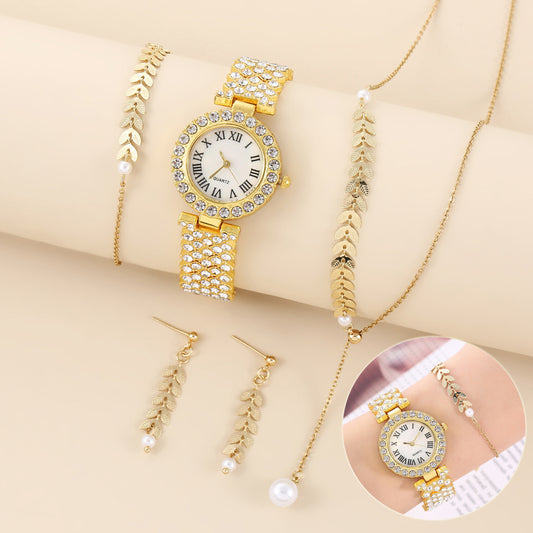 Coffret Montre & Bijoux Femme – Élégance & Raffinement