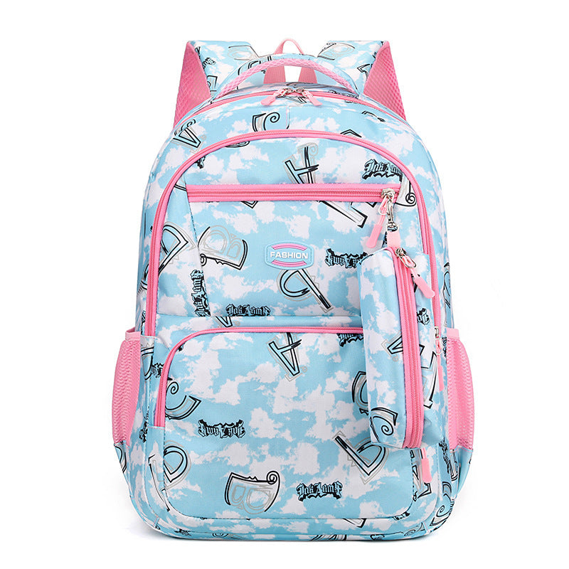 Sac à Dos Scolaire Enfant & Ado – Cartable Léger Grande Capacité – Motifs Colorés Filles & Garçons