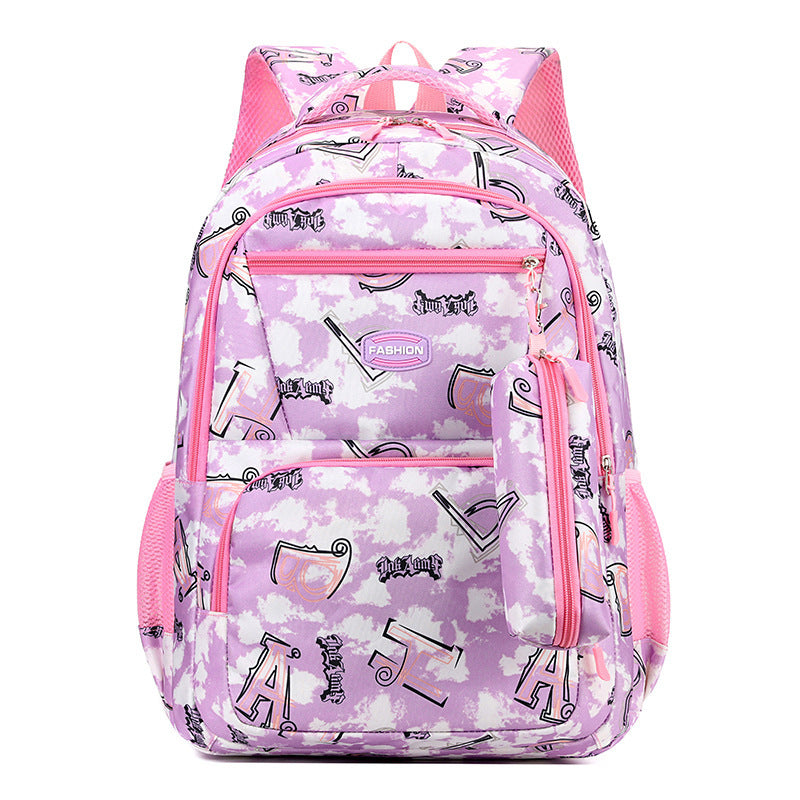 Sac à Dos Scolaire Enfant & Ado – Cartable Léger Grande Capacité – Motifs Colorés Filles & Garçons