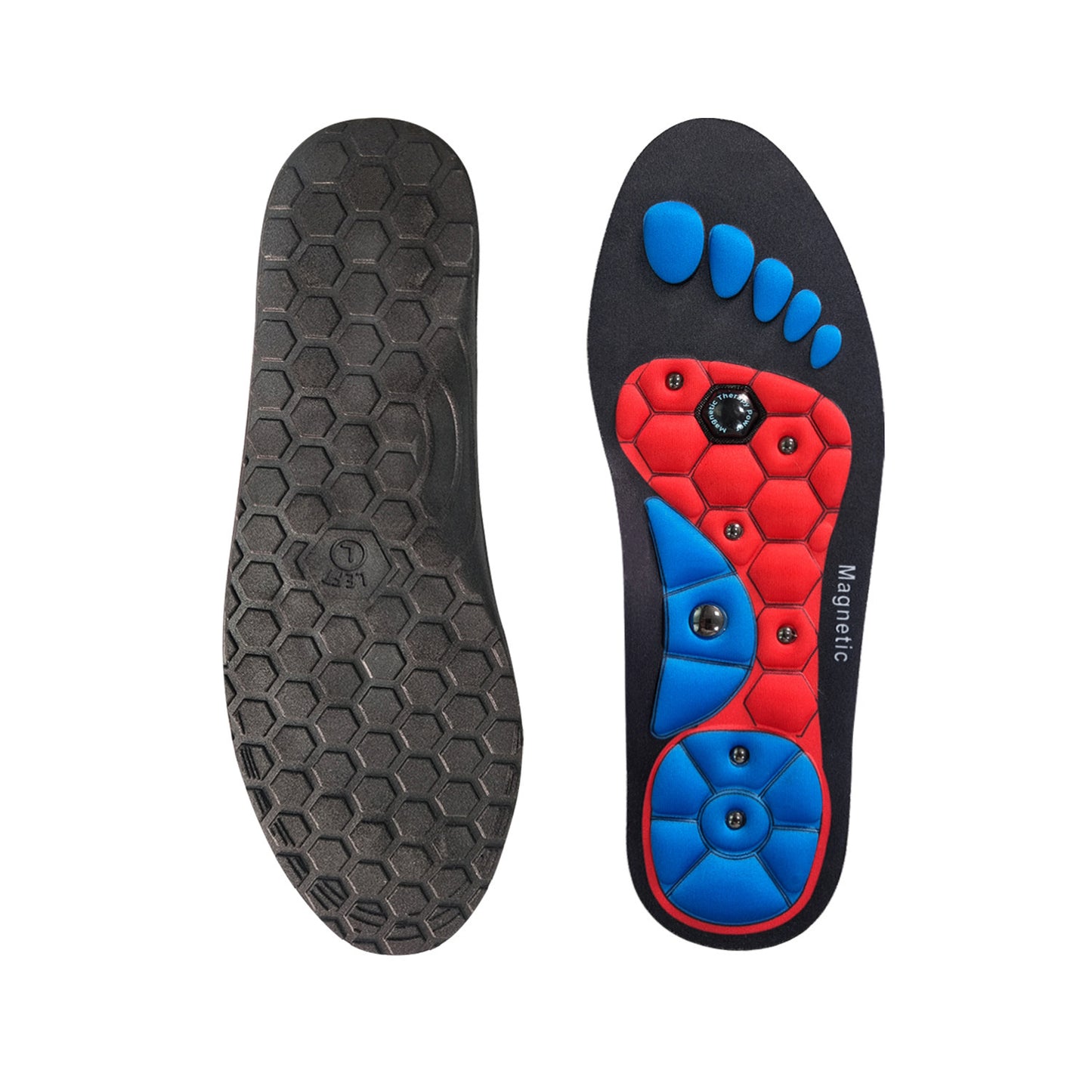 Semelles Magnétiques Réflexologie – Massage Pieds, Circulation Sanguine & Soulagement Douleurs