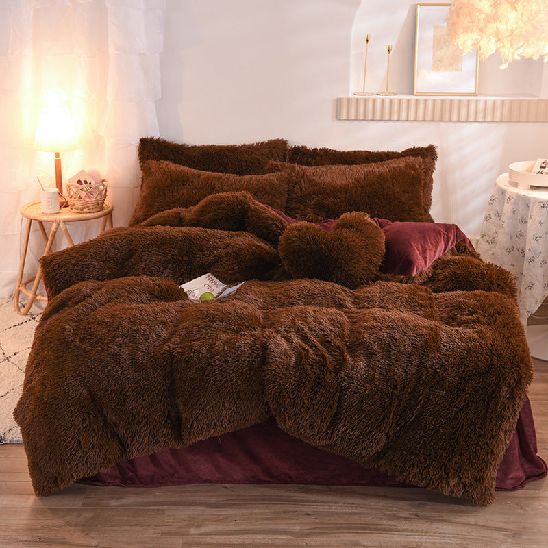 Housse de Couette Douce et Fluffy – Confort et Chaleur pour l’Hiver