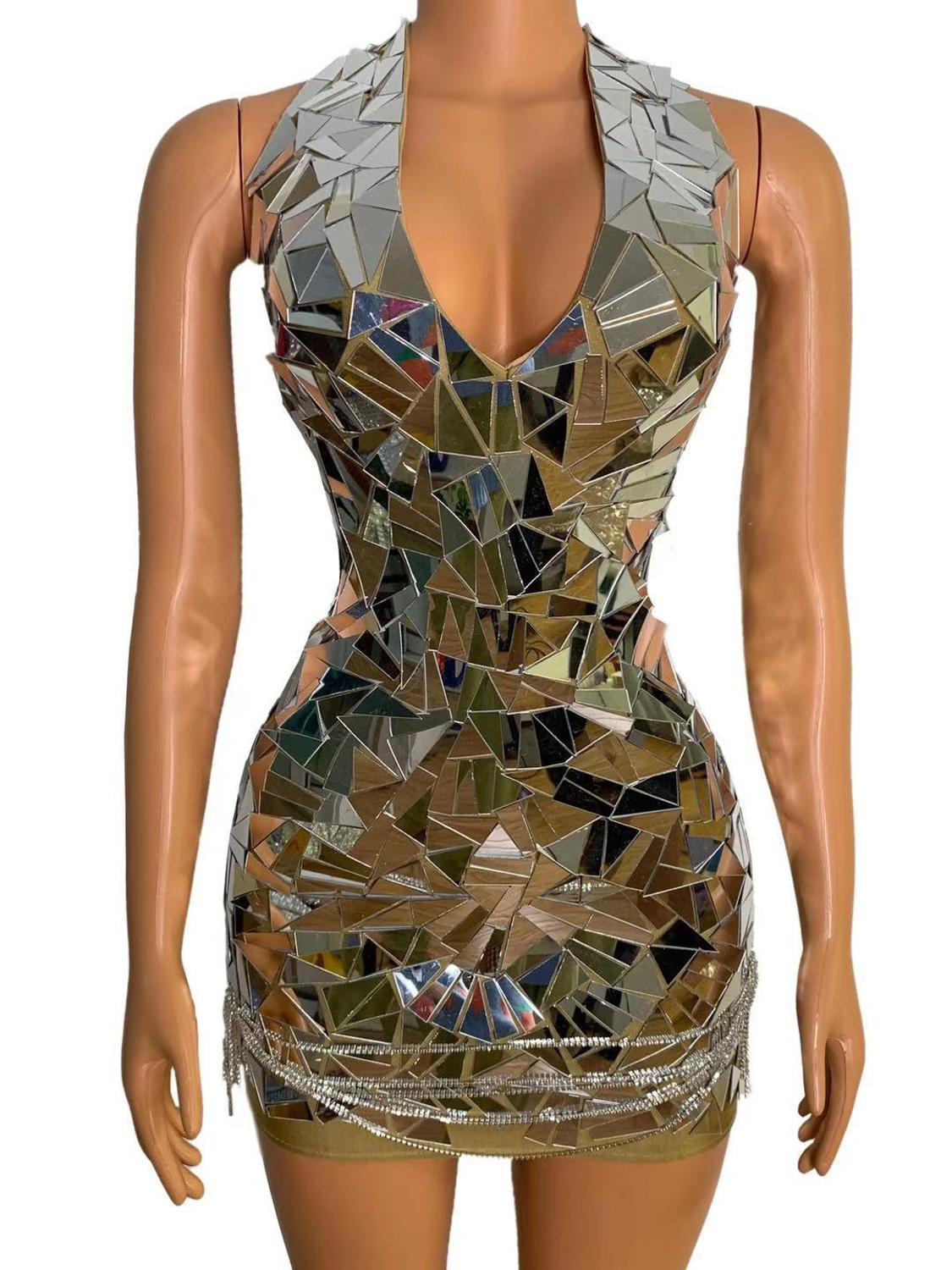 Robe Scintillante Luxe – Soirée Glamour et Événements Prestigieux