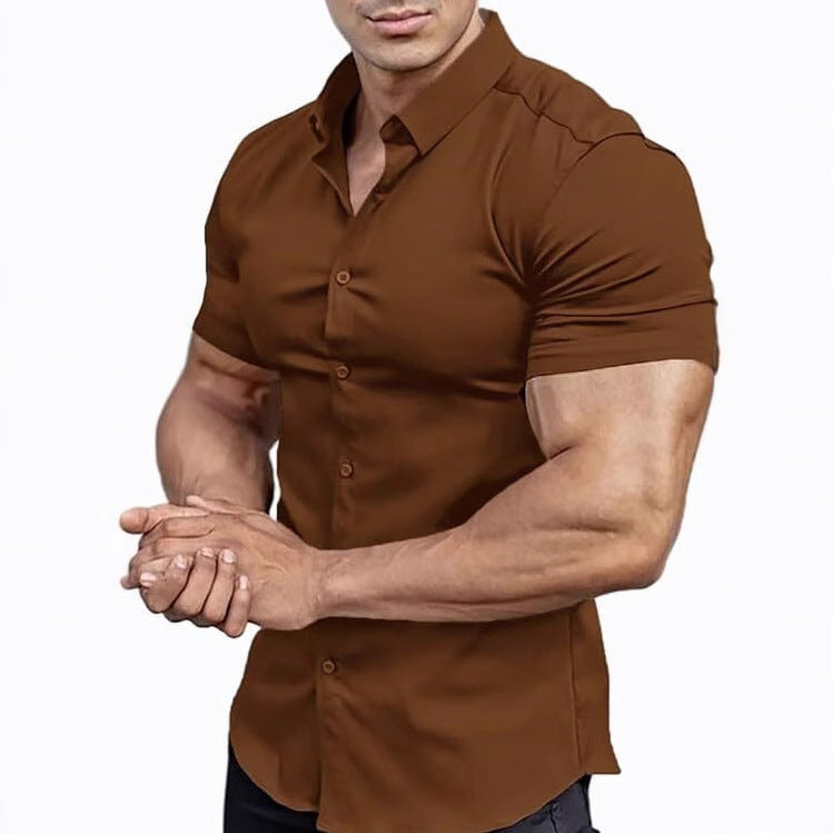 Chemise Sculptée Premium - Style Cintré Luxe | Look Viril Élégant