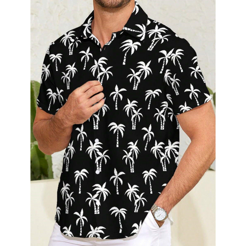 Chemise à Motifs Élégants pour Homme – Style Décontracté et Raffiné