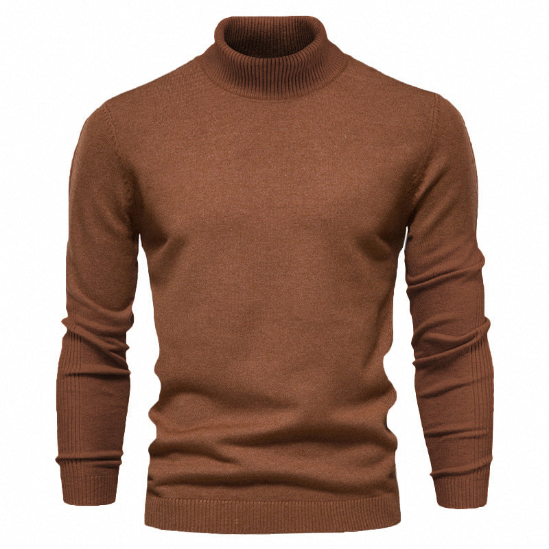Pull Col Roulé Homme – Style Élégant & Confort Absolu