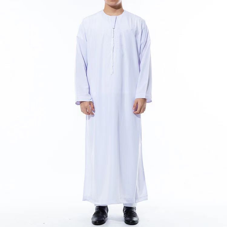 Muslim Ethnic QAMIS BLANC CLASSIQUE – PURETÉ & SIMPLICITÉ