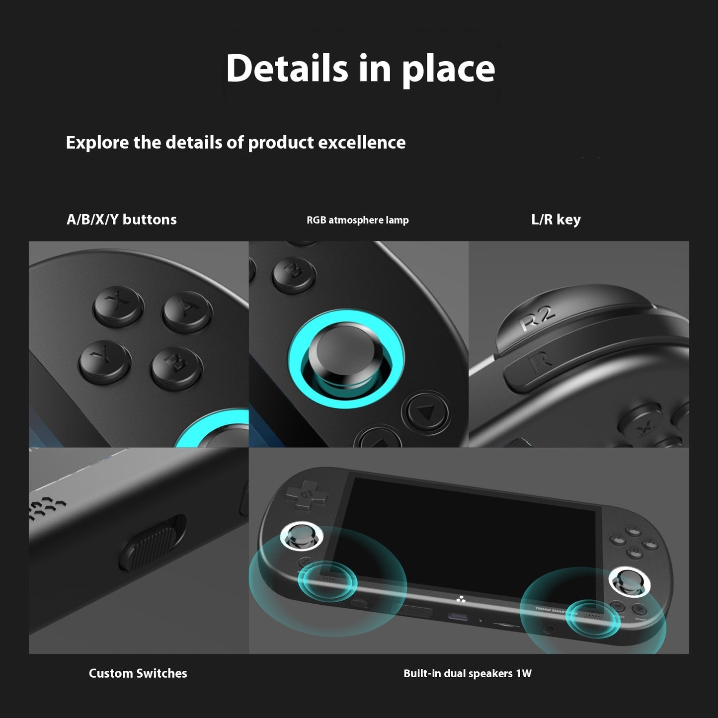 Console Portable Rétro Trimui Smart Pro – 5000+ Jeux Inclus