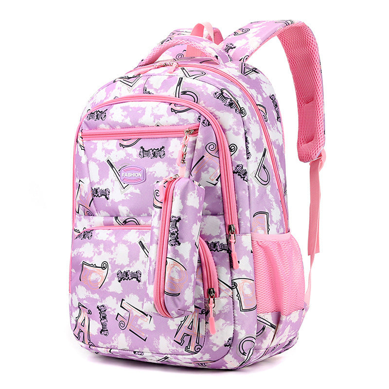 Sac à Dos Scolaire Enfant & Ado – Cartable Léger Grande Capacité – Motifs Colorés Filles & Garçons