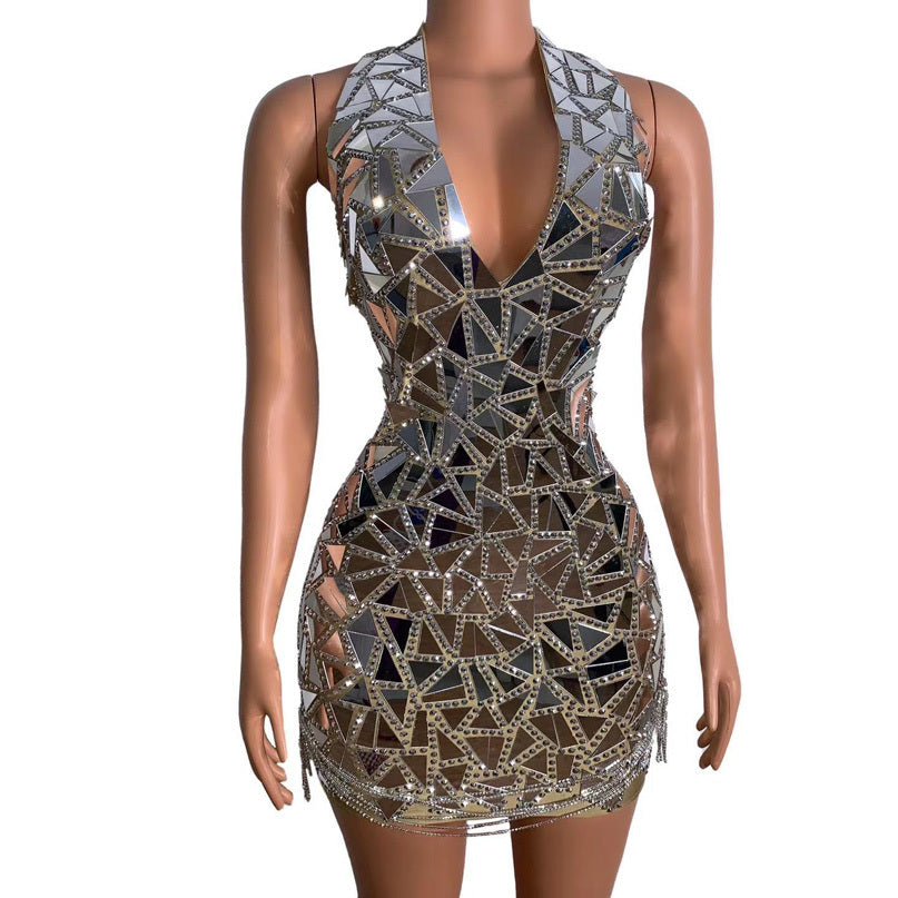 Robe Scintillante Luxe – Soirée Glamour et Événements Prestigieux