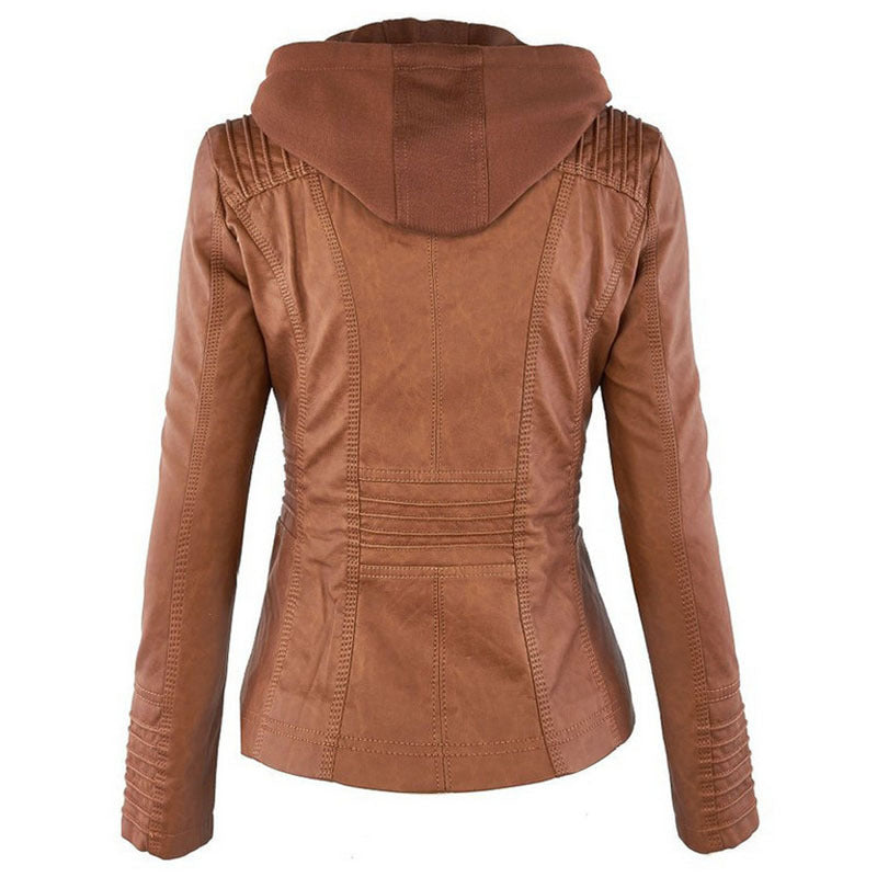 Blouson Femme Simili Cuir – Chic & Confort