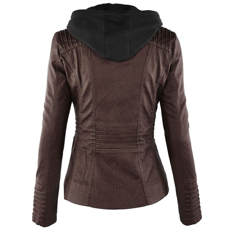 Blouson Femme Simili Cuir – Chic & Confort