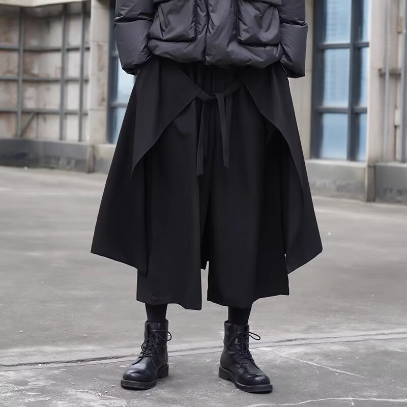 Personalized Baggy Pants Niche Cropped Wide-legged Casual Pants